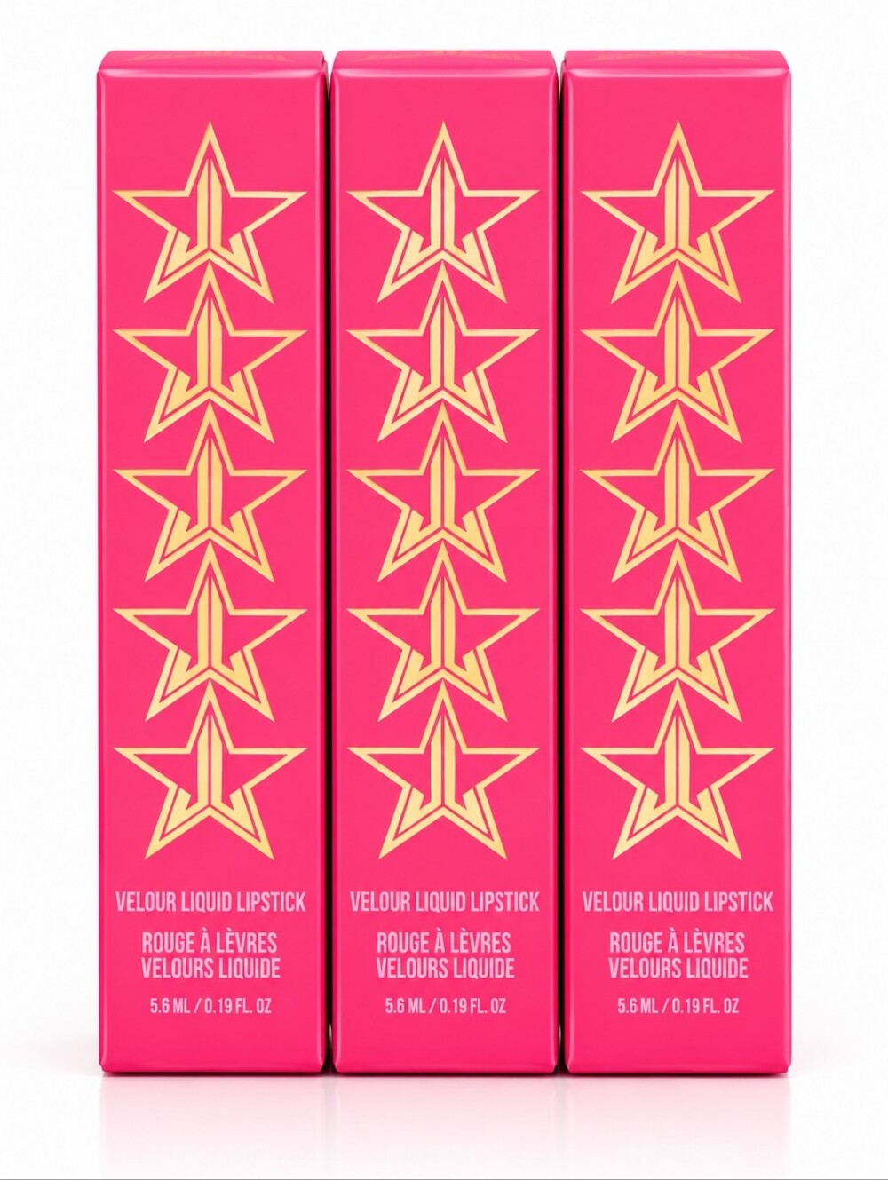 3 x Jeffree Star Velour Liquid Lipstick, Dominatrix